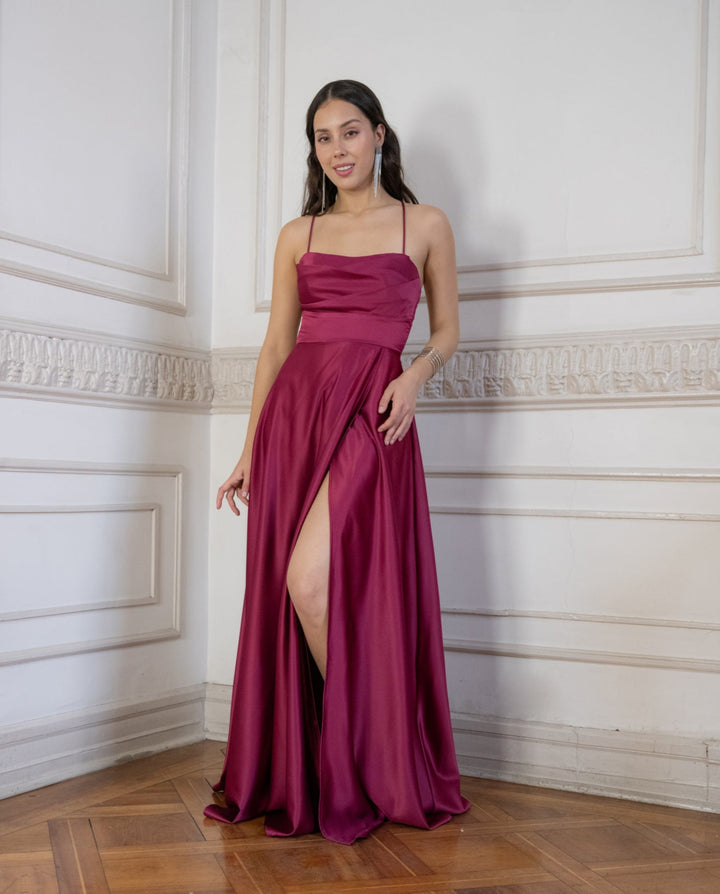 Vestido de Fiesta Camila Cherry