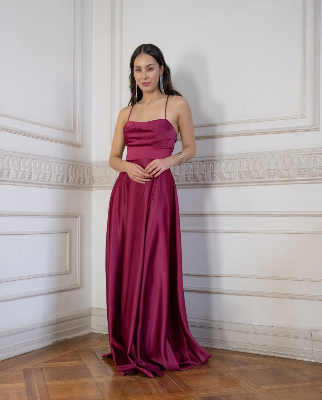 Vestido de Fiesta Camila Cherry