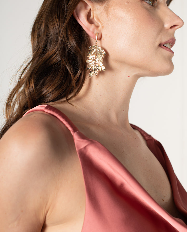 Vestido Largo de Fiesta Montserrat Palo Rosa