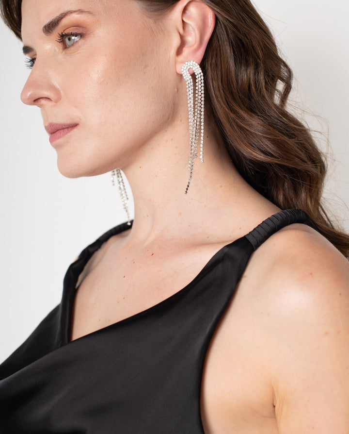 Vestido Largo de Fiesta Montserrat Negro