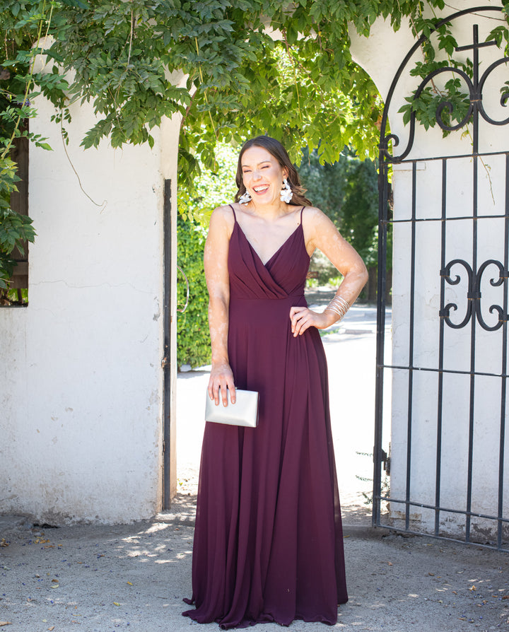 Vestido Largo de Fiesta Mila Burdeo