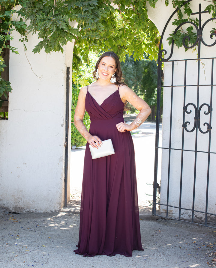 Vestido Largo de Fiesta Mila Burdeo