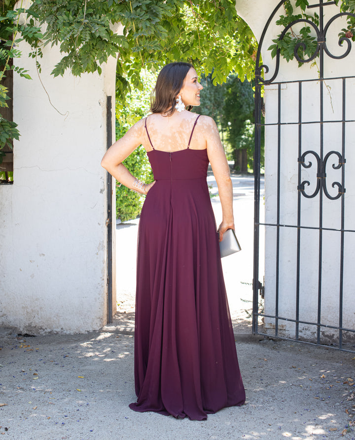 Vestido Largo de Fiesta Mila Burdeo