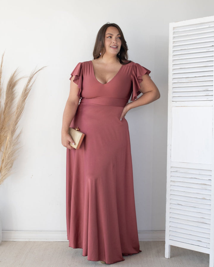 Vestido Largo de Fiesta Isa Canela