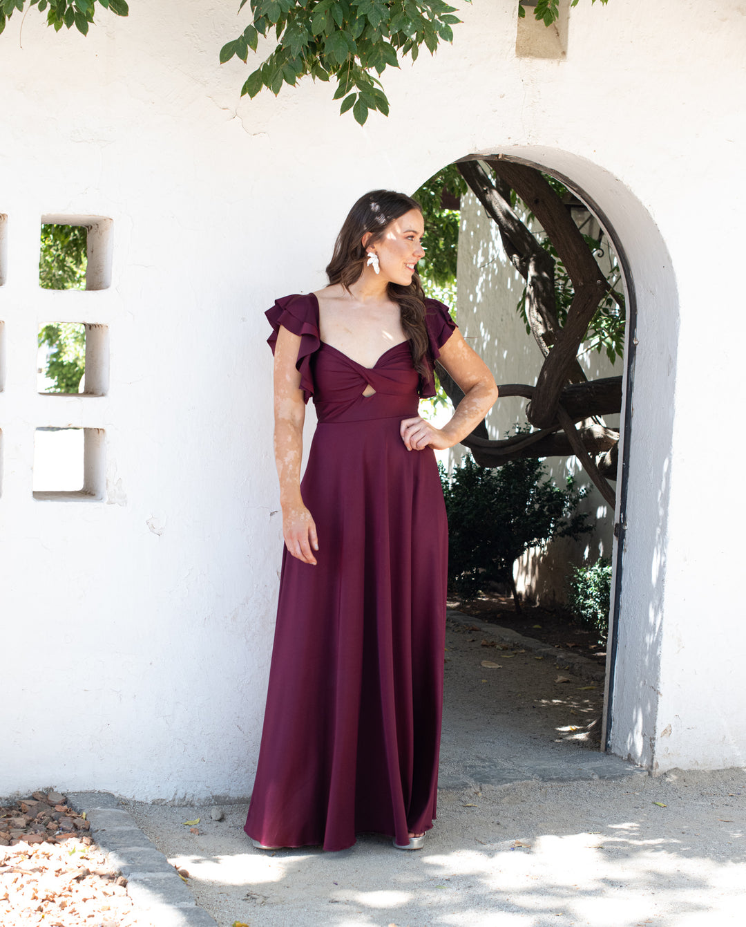 Vestido Largo de Fiesta Natalia Burdeo