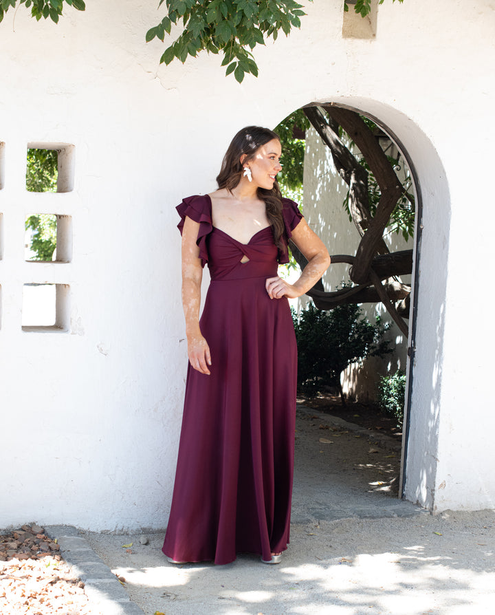 Vestido Largo de Fiesta Natalia Burdeo