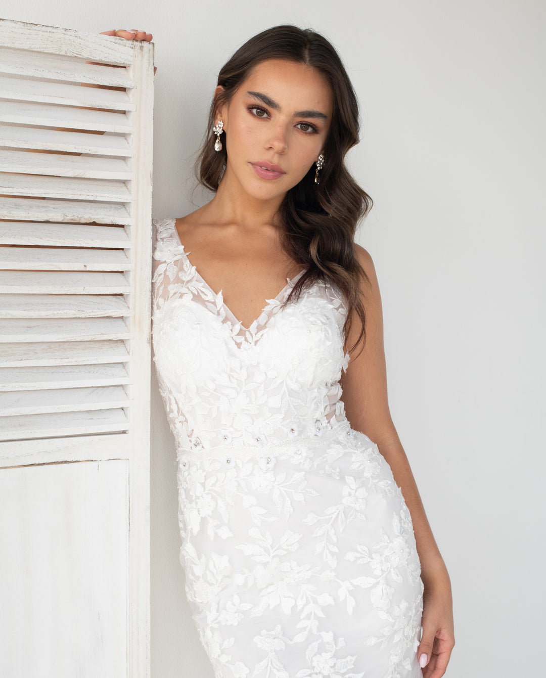 Vestido Largo de Novia Malta Blanco