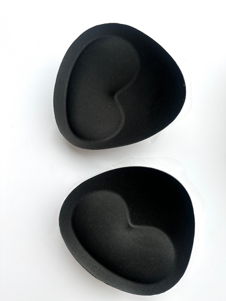Almohadilla Push-Up Adhesiva de Tela Negro