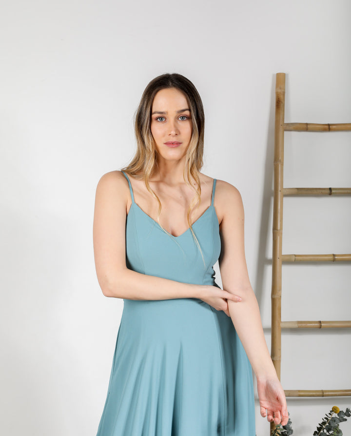 VESTIDO DE FIESTA LARGO FABIOLA CAPRI