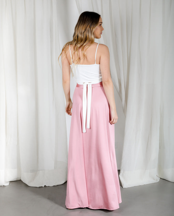 CROP TOP IGNACIA SIN MANGAS LYCRA IVORY
