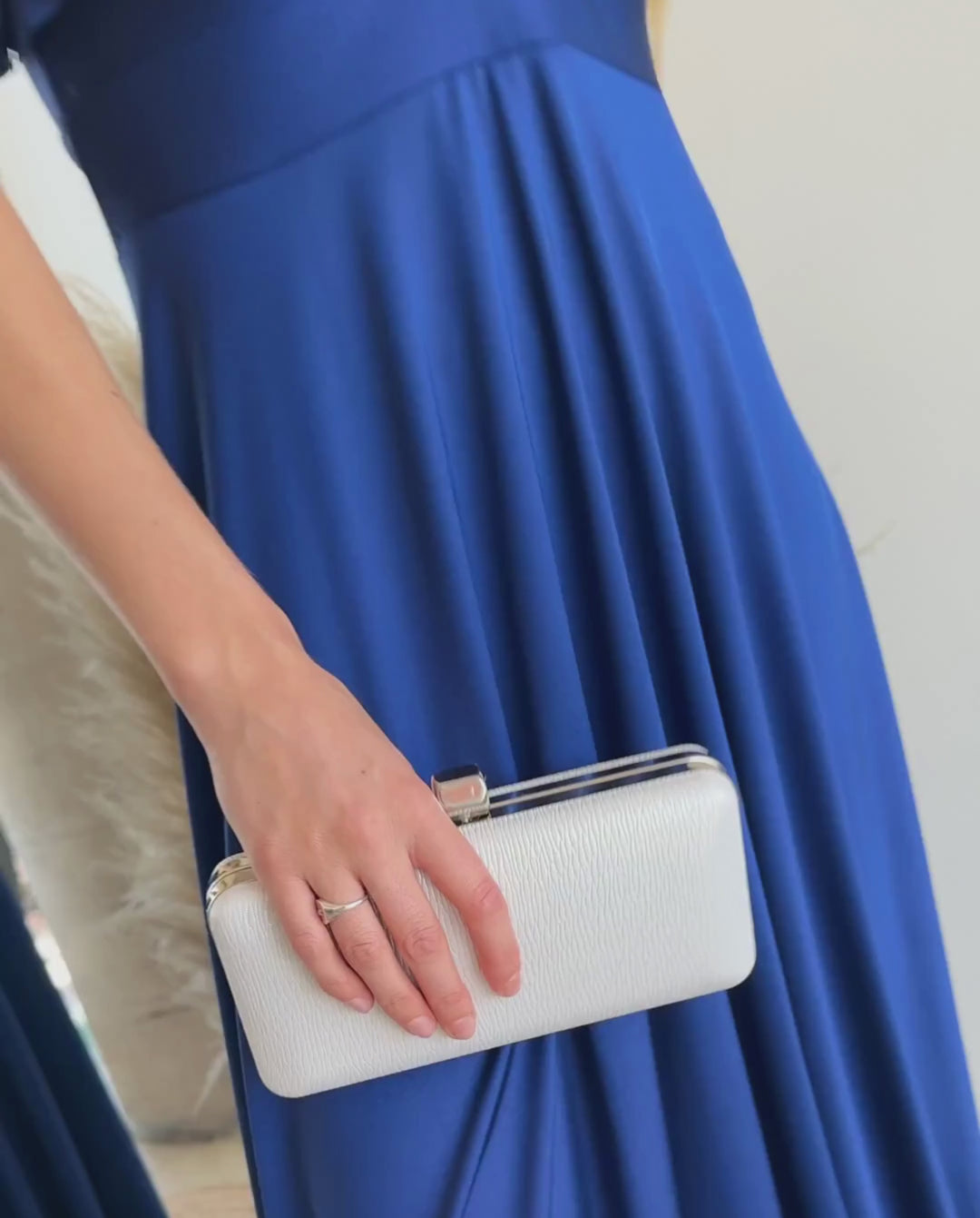 MAXI VESTIDO NATALIA AZUL ROYAL