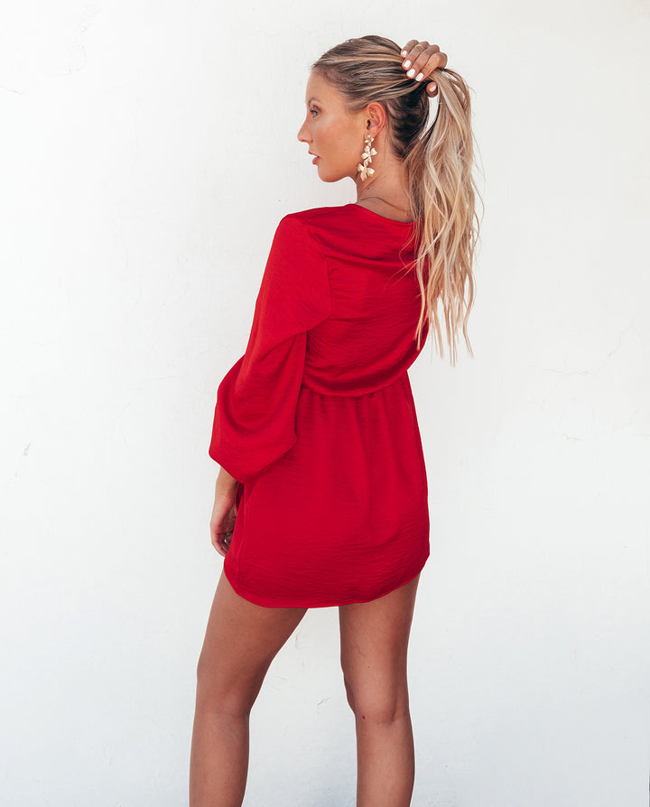 MINI VESTIDO KIKA ROJO