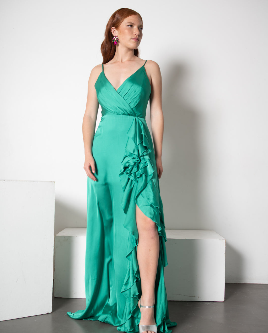 VESTIDO DE FIESTA LARGO SILVINA JADE