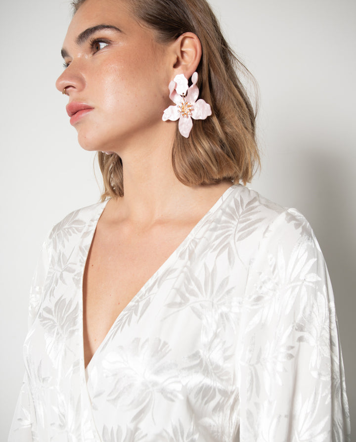 VESTIDO DE NOVIA CORTO FLO