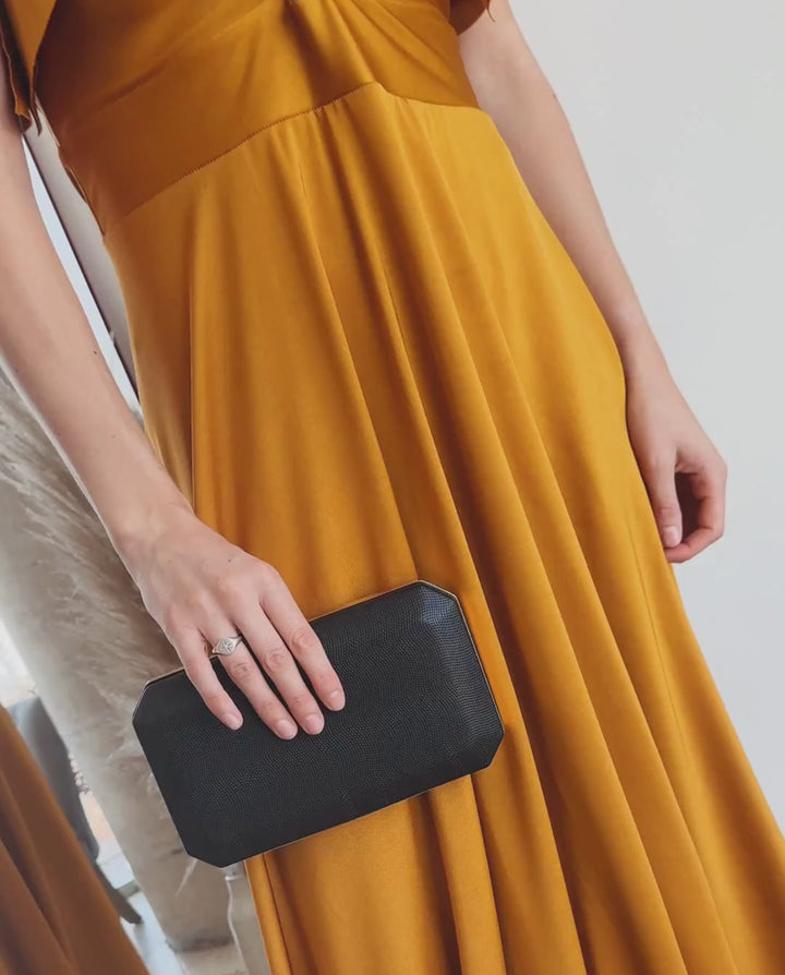 MAXI VESTIDO NATALIA MOSTAZA