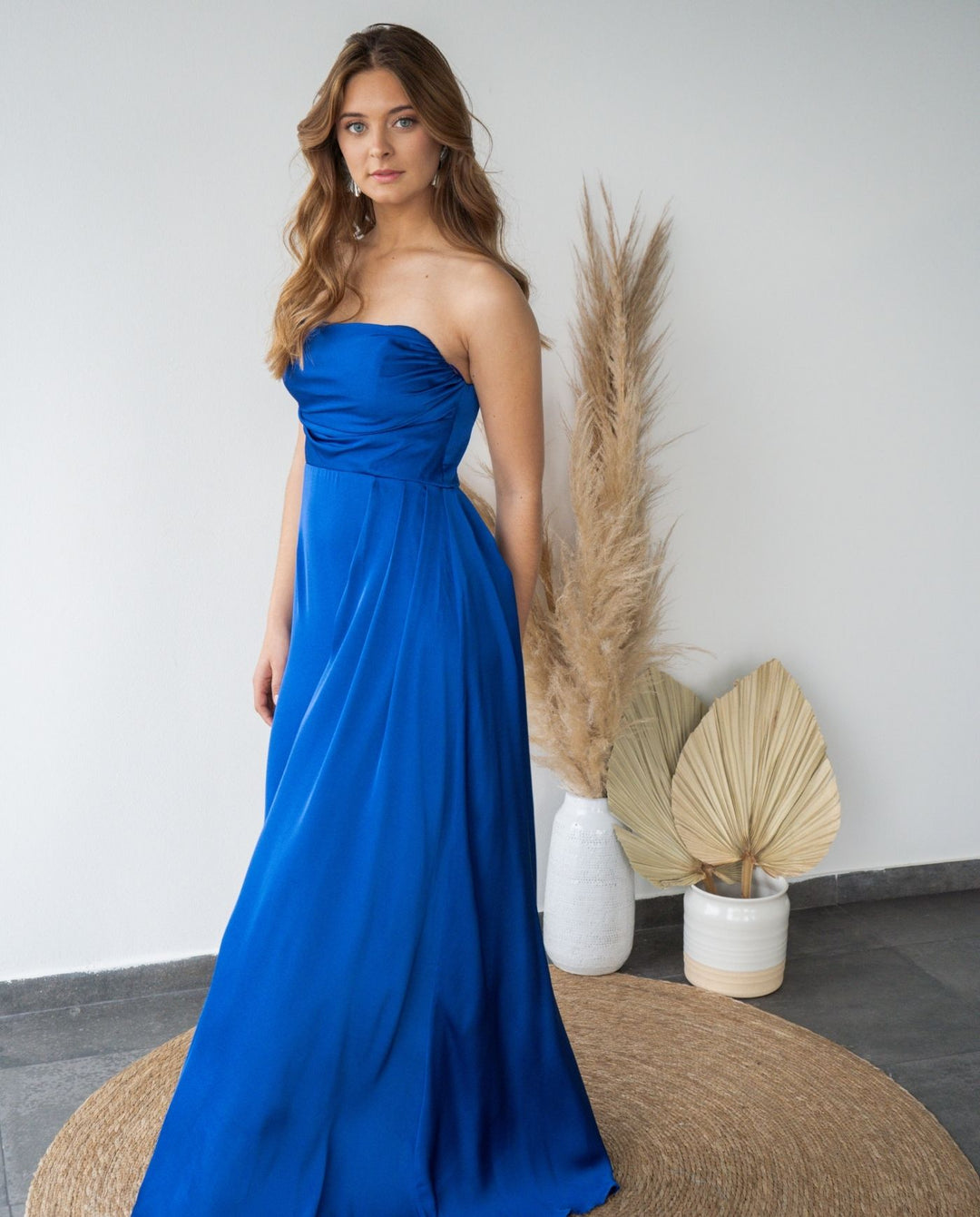 Vestido de Fiesta Largo Vivi Azul Royal