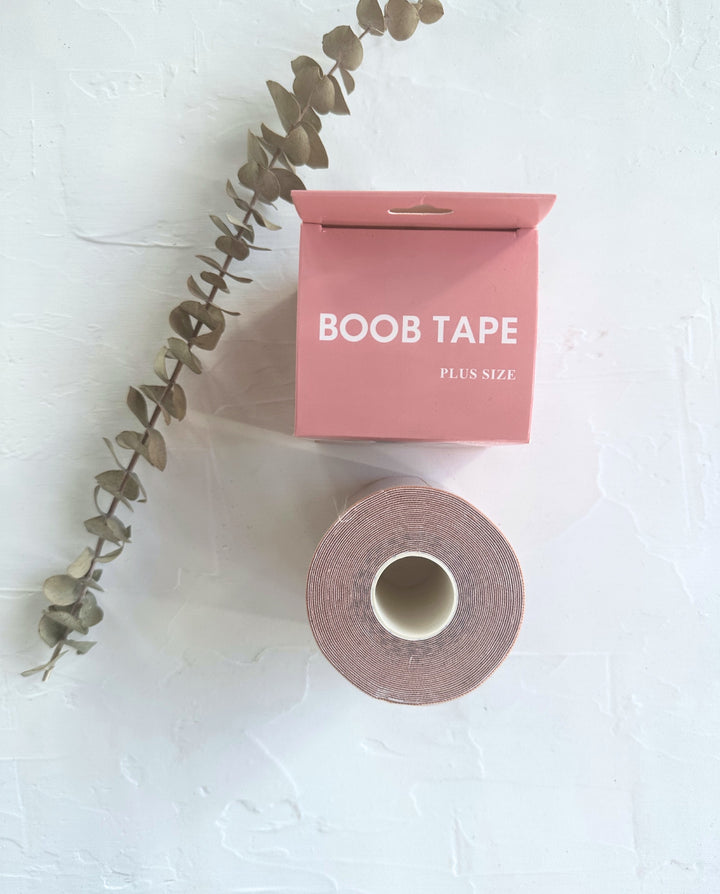 Boob Tape Cinta de Tela Adhesiva Begie Plus 7,5 CM