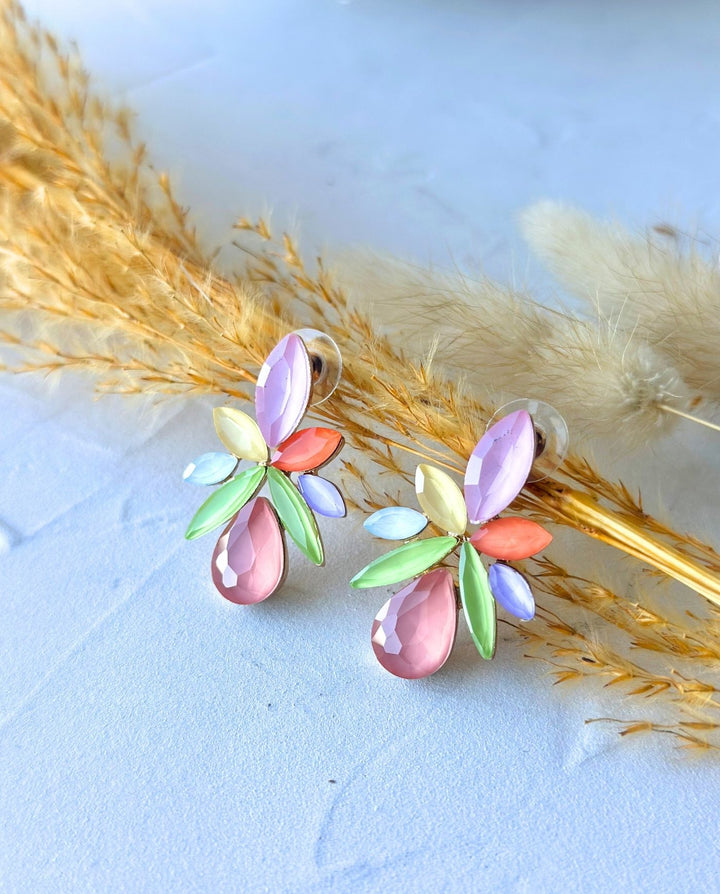 Aros Agata Rosado