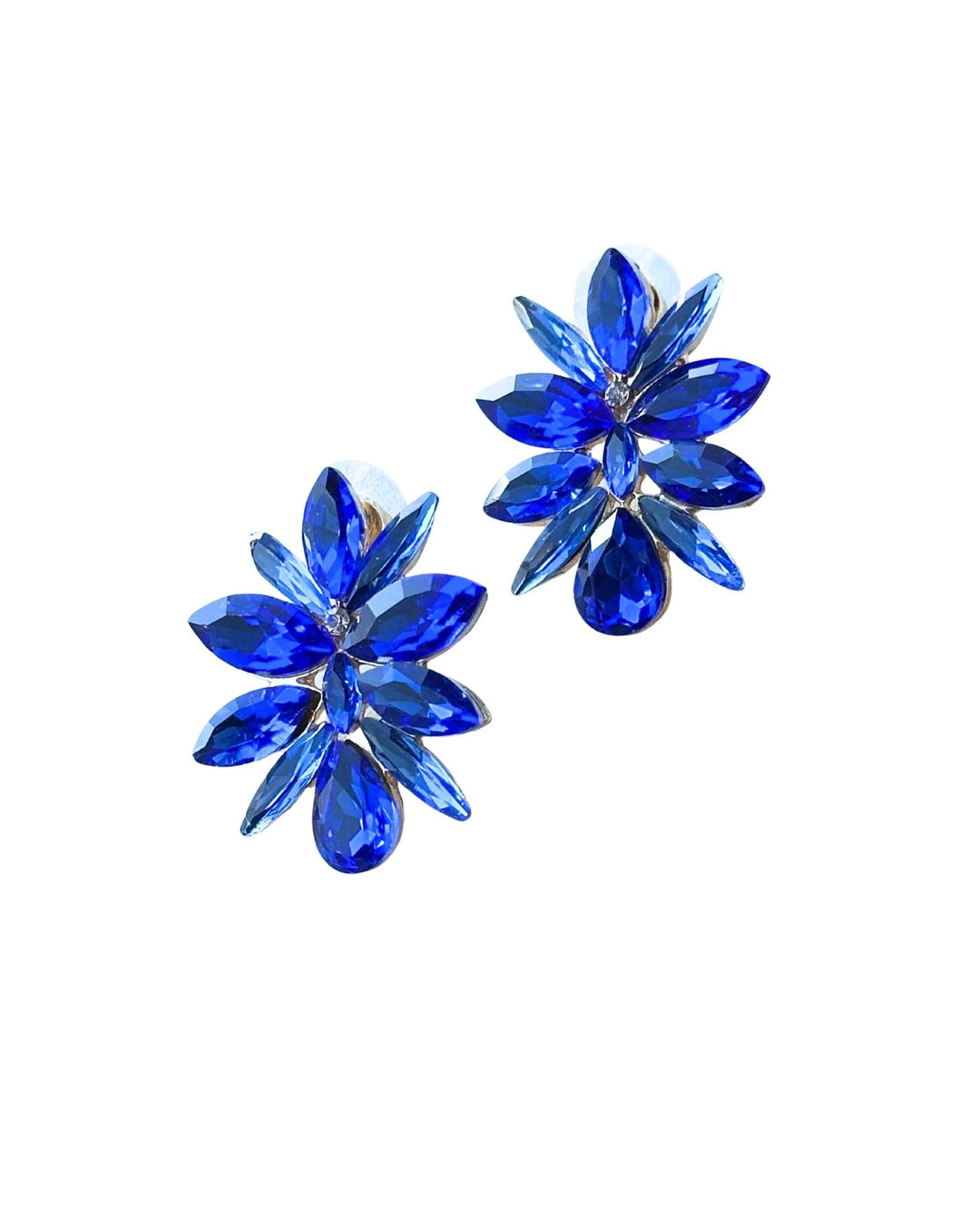 Aros Lucero Azul Royal