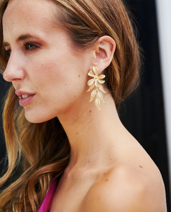 Aros Lis Mate Dorado