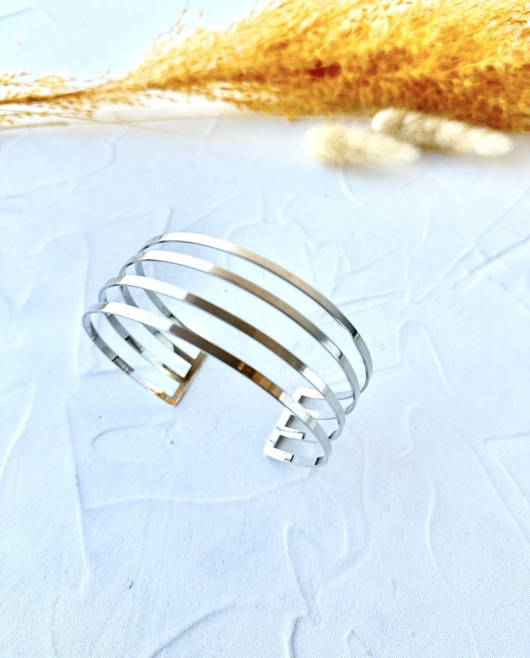 Brazalete de Brazo Sol Plateado