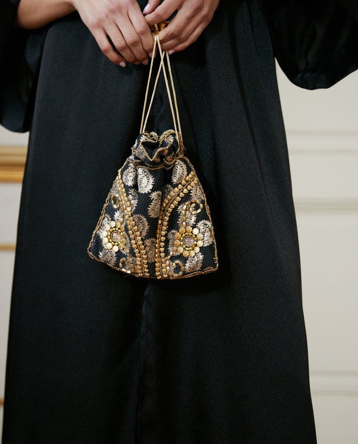 Bolso Saco Indio Nirali Negro