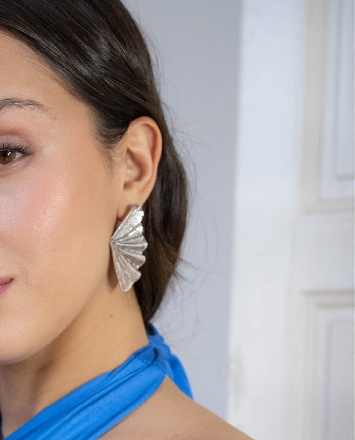 Aros Magda Plateado