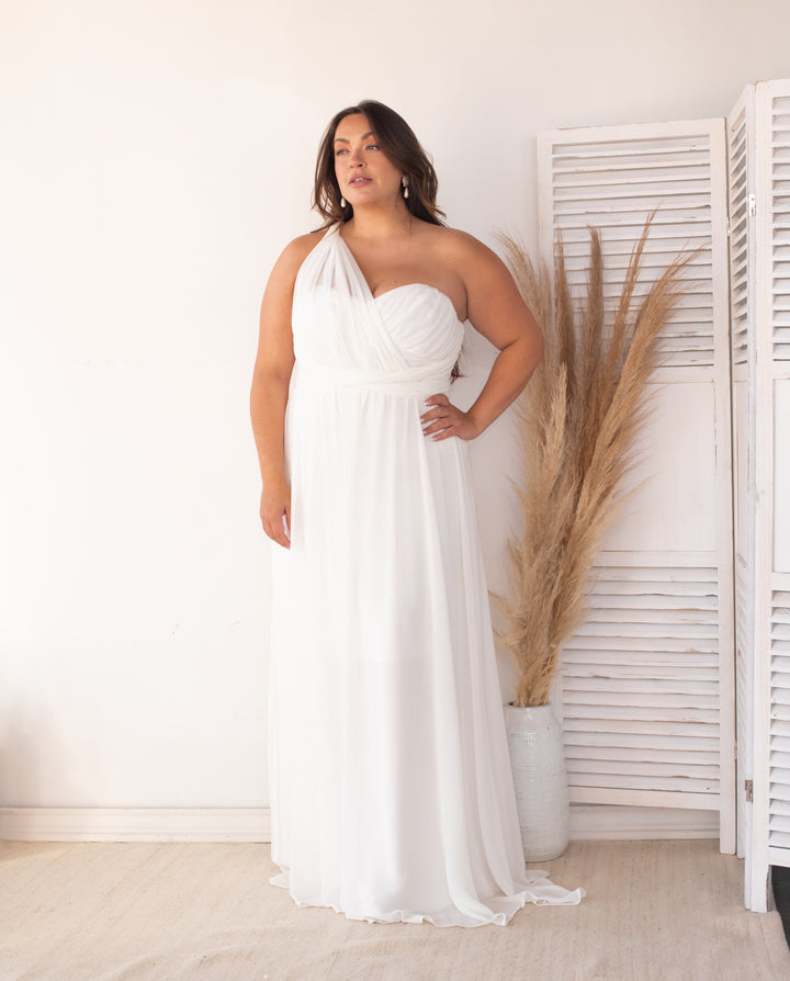 VESTIDO DE NOVIA LARGO TEODORA MULTIFORMAS IVORY