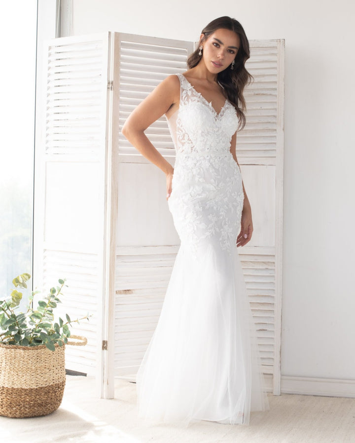 Vestido de Novia Malta Blanco