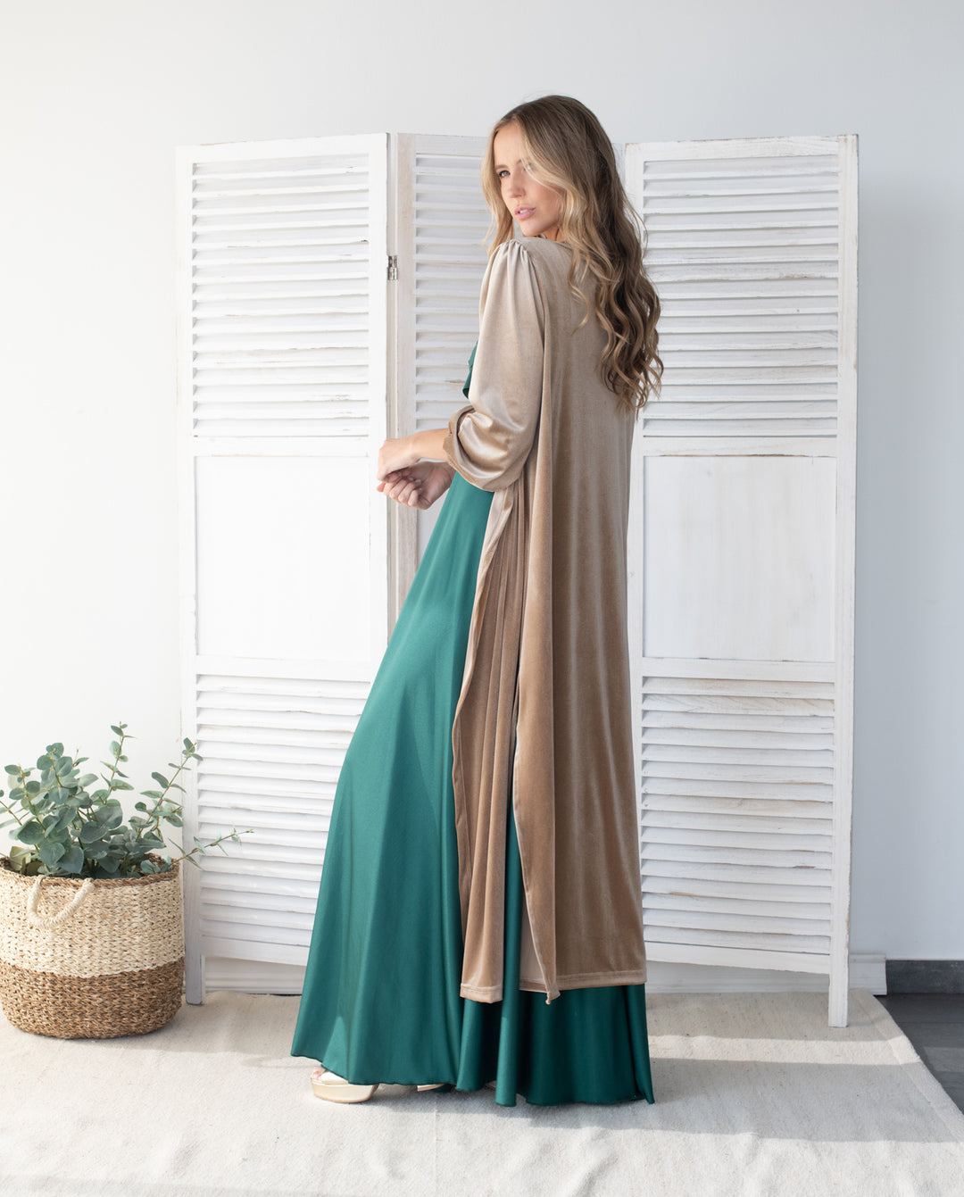 TAPADO DE FIESTA GALA VELVET DORADO – MI PLACARD