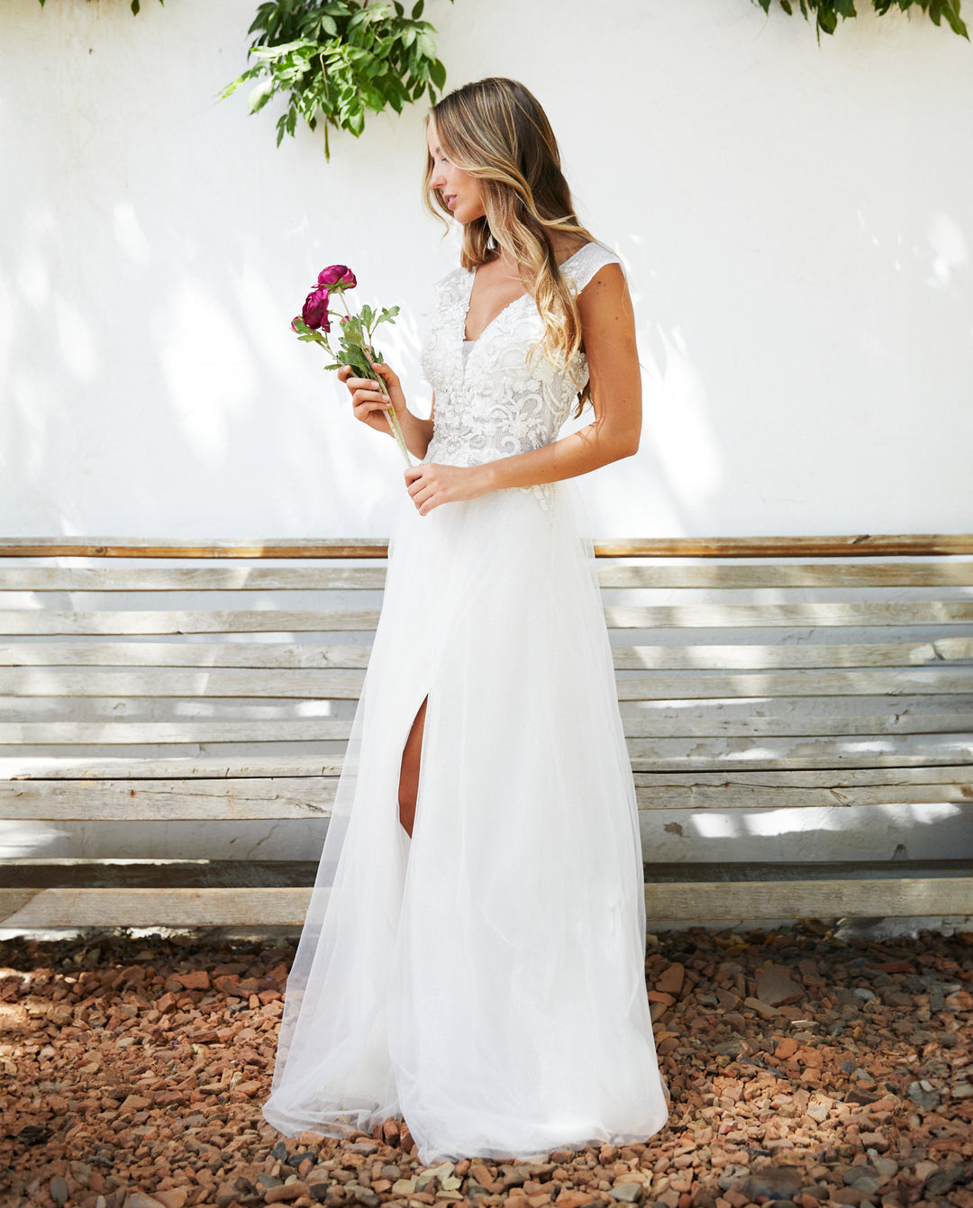 Vestido De Novia Sicilia Blanco