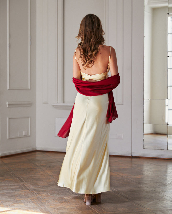 Pañuelo Antonia Gasa Burdeo