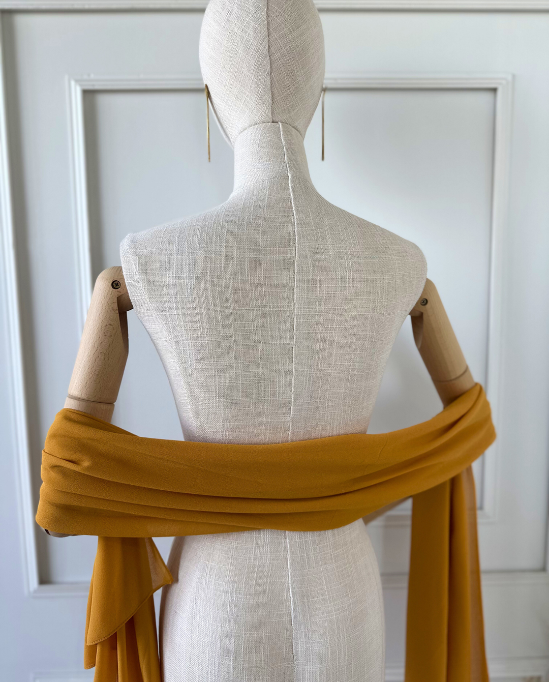 Maxi Pañuelo Antonia Gasa Mostaza