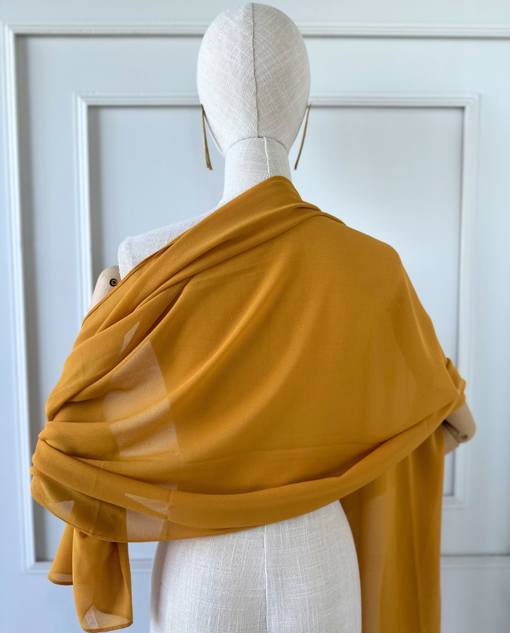 Maxi Pañuelo Antonia Gasa Mostaza