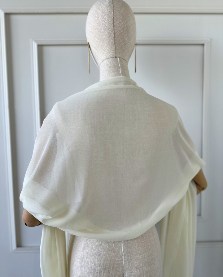 Maxi Pañuelo Antonia Gasa Crema