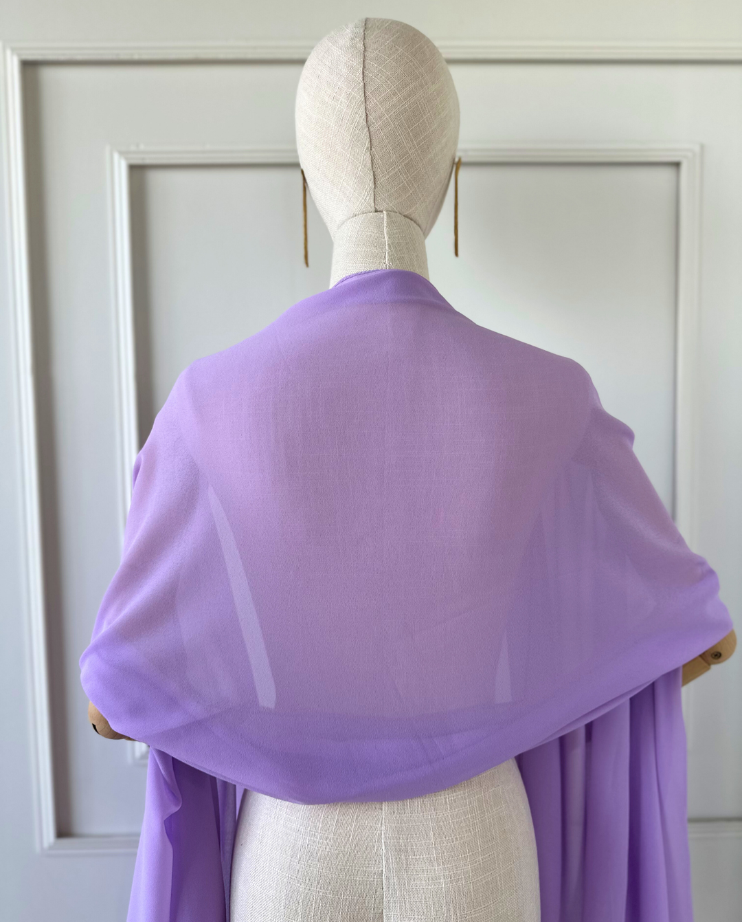 Pañuelo Antonia Gasa Lila