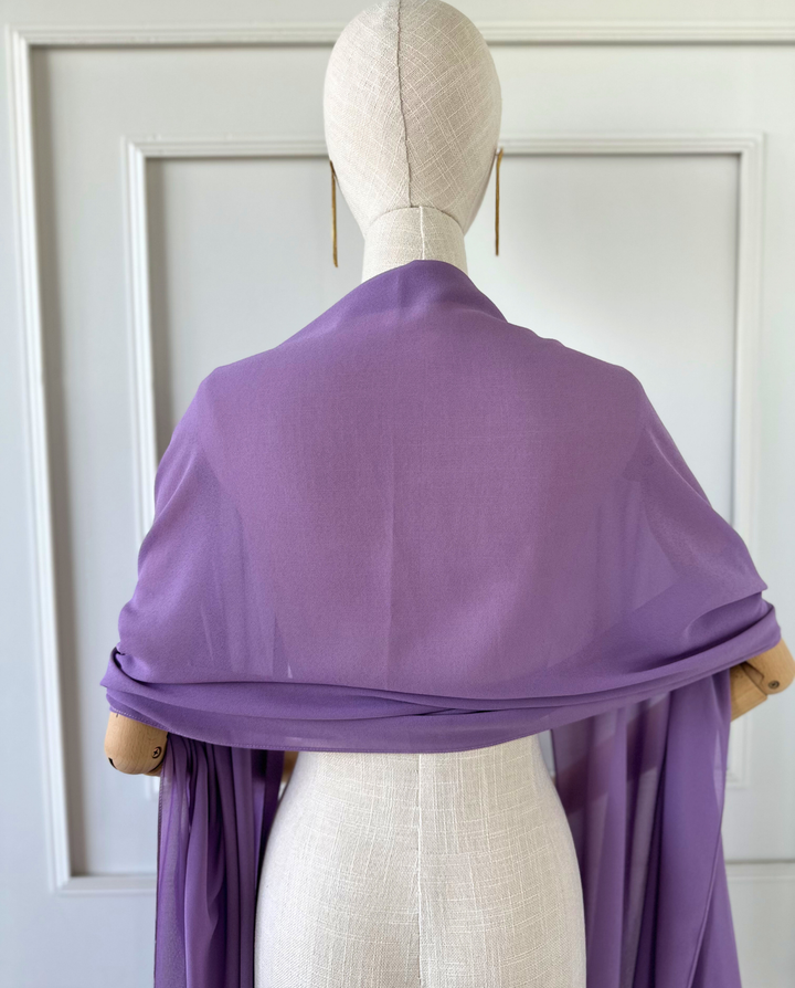 Pañuelo Antonia Gasa Malva