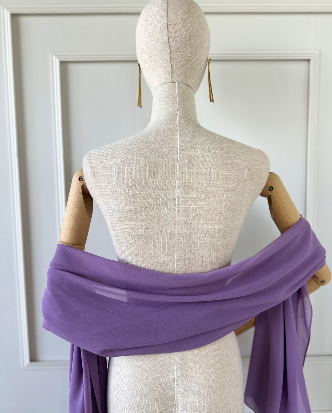 Pañuelo Antonia Gasa Malva