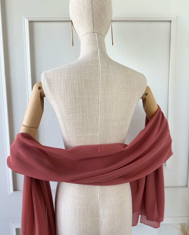 Maxi Pañuelo Antonia Gasa Terracota