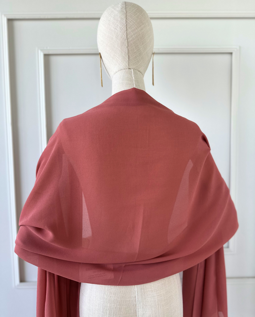 Maxi Pañuelo Antonia Gasa Terracota