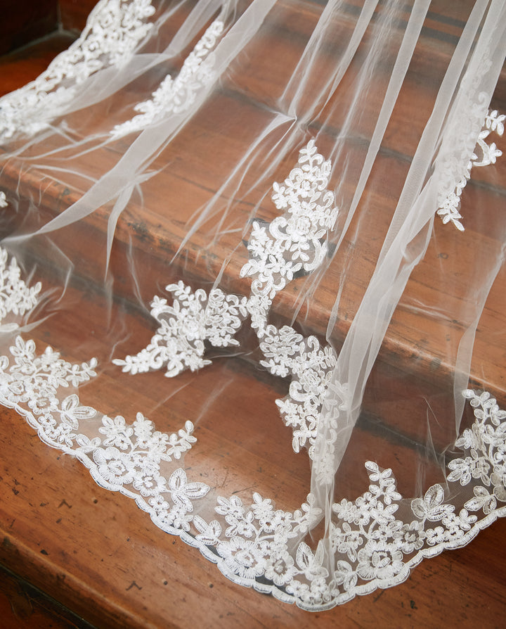 Velo de Novia Ivory Julieta Ivory 3 Metros