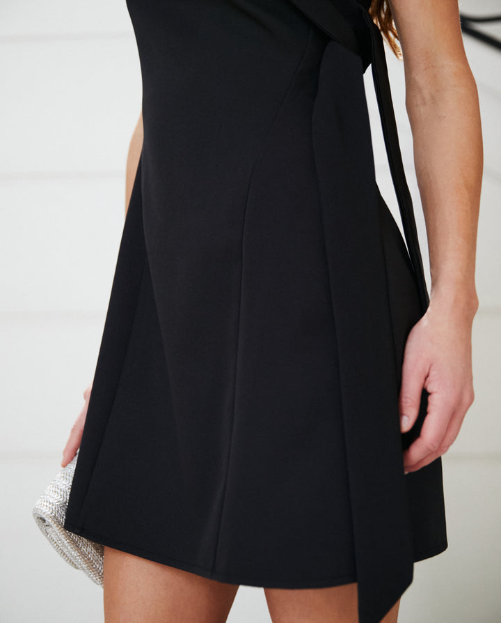 Vestido Corto de Fiesta Grace Negro