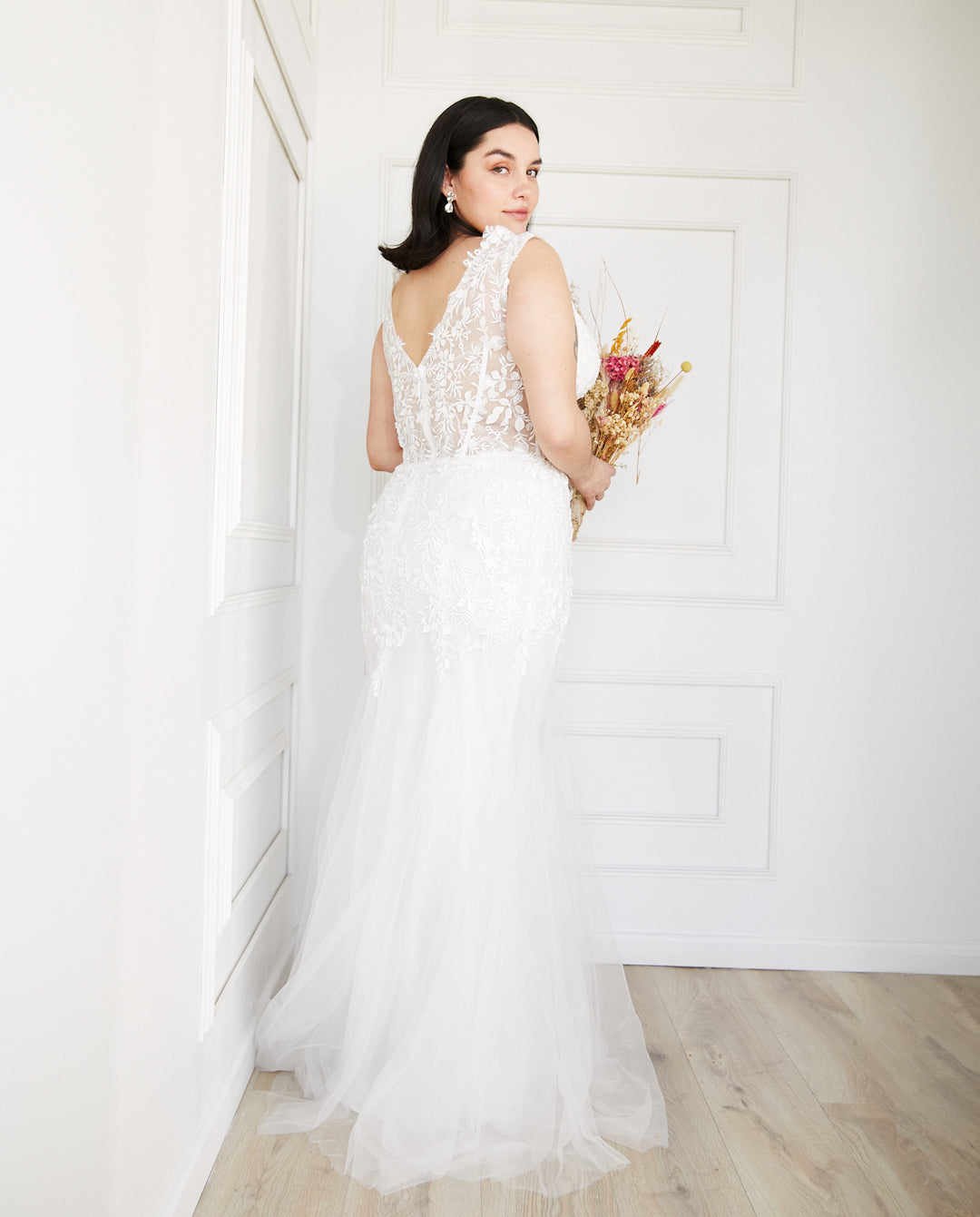Vestido Largo de Novia Atenas Blanco