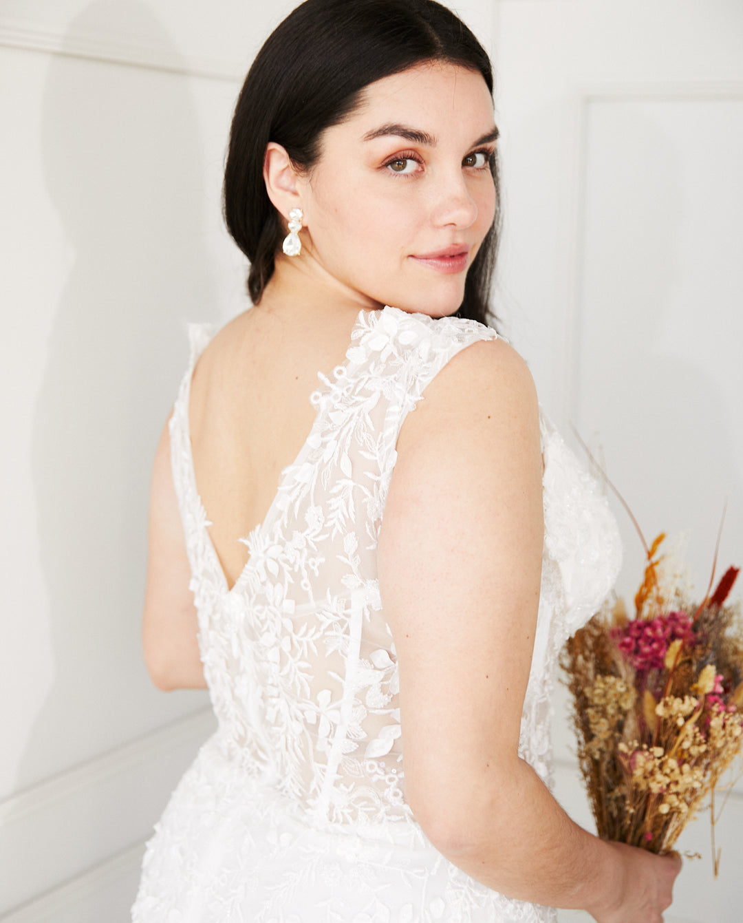 Vestido Largo de Novia Atenas Blanco