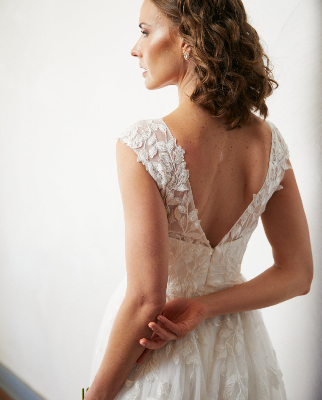 Vestido Largo de Novia Aura Tul Ivory