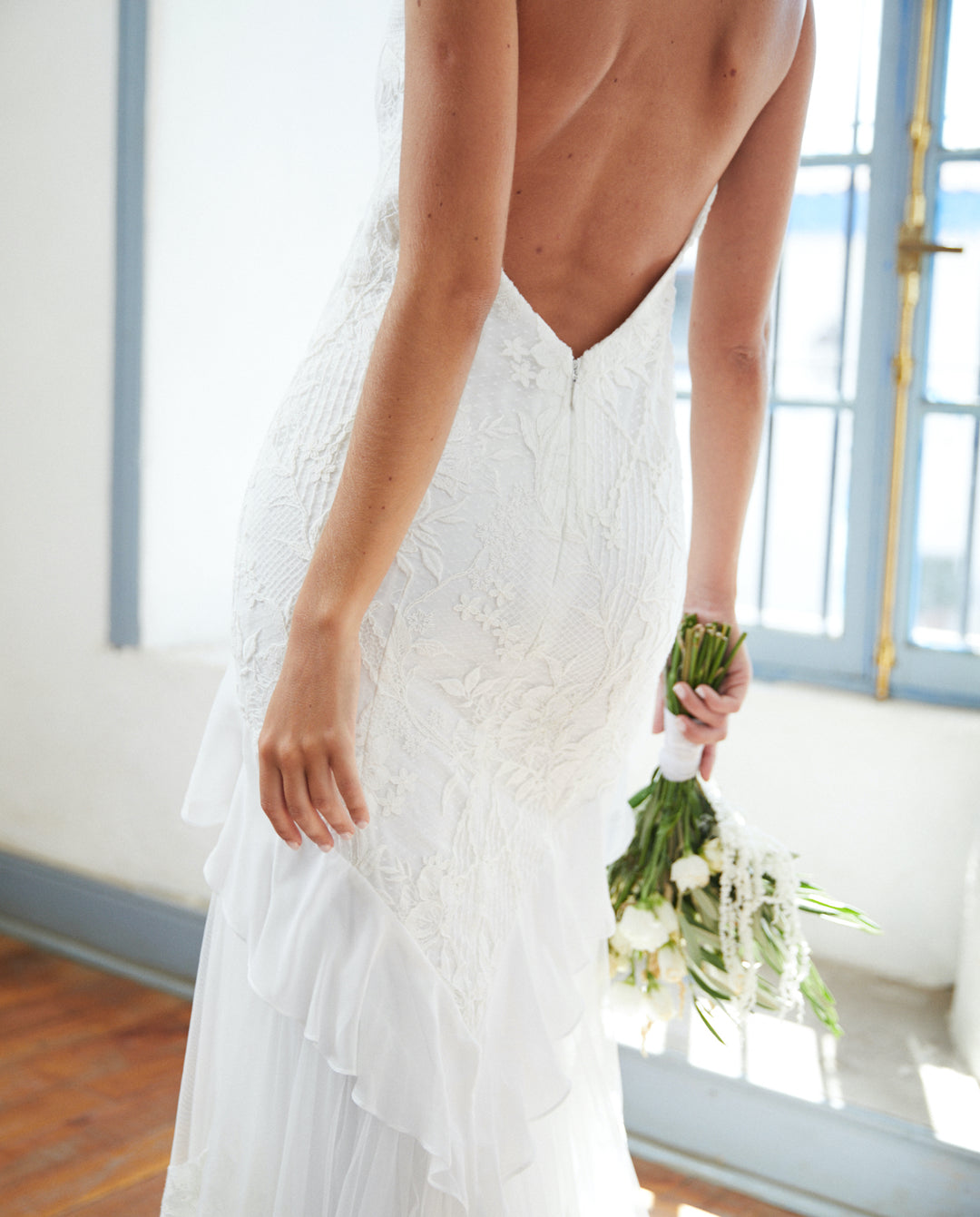 Vestido Largo de Novia Aurore Ivory