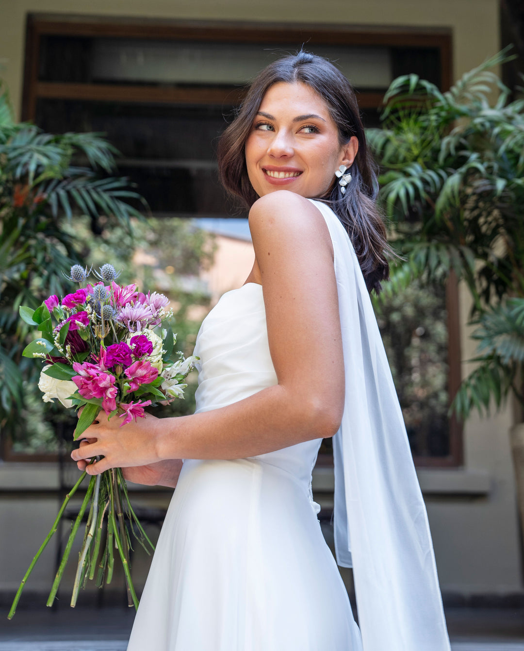 Vestido Largo de Novia Fede Ivory