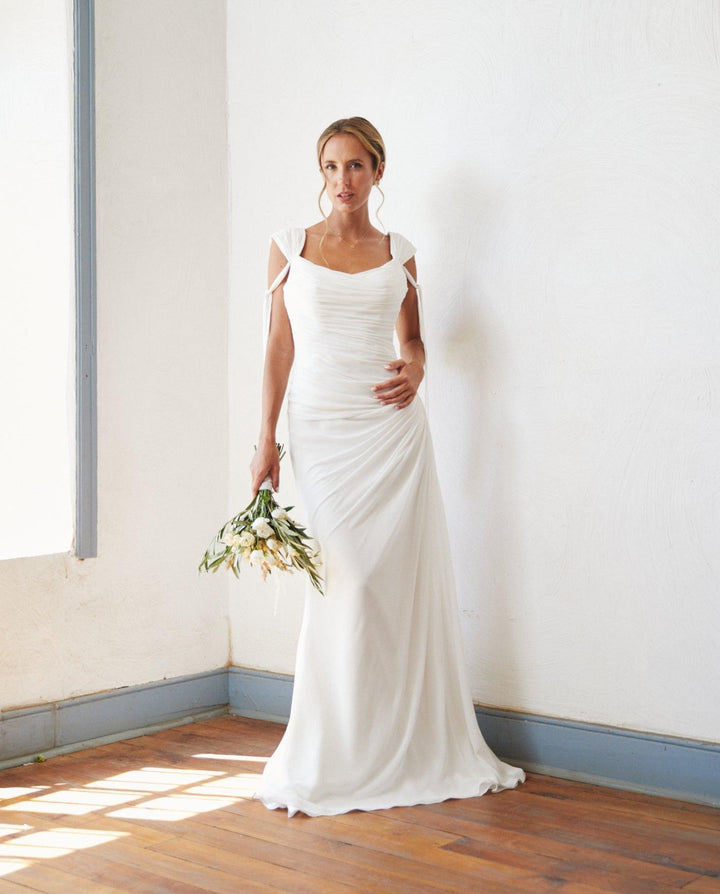 Vestido Largo de Novia Lumen Ivory