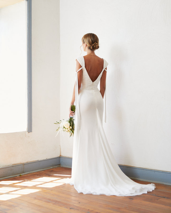 Vestido Largo de Novia Lumen Ivory