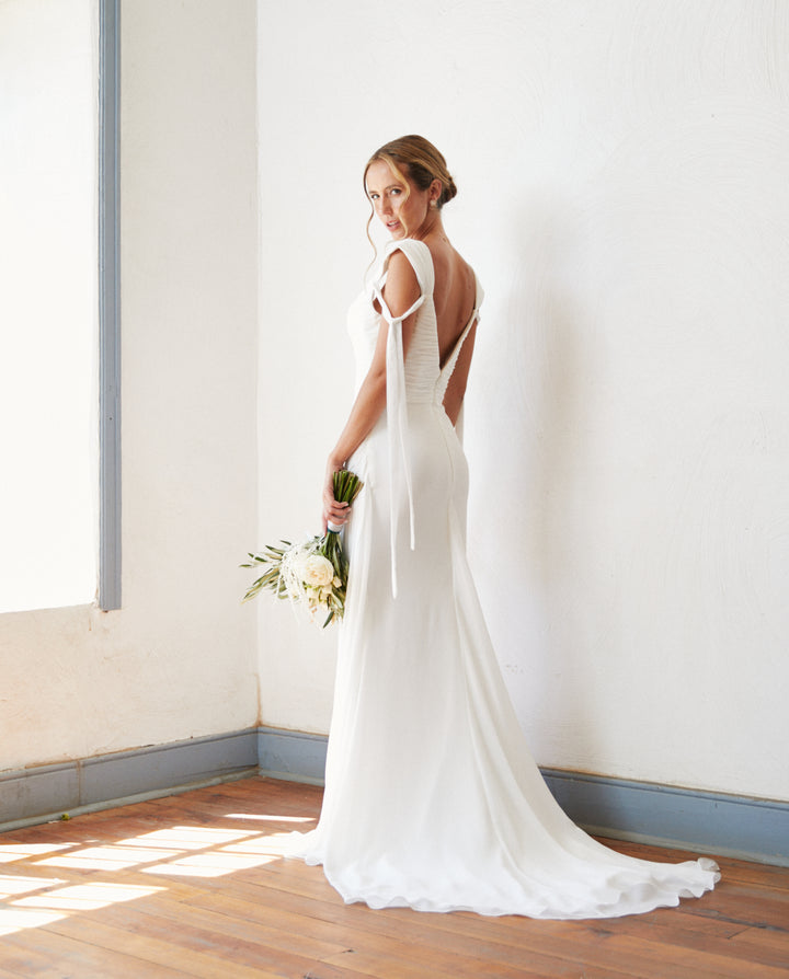 Vestido Largo de Novia Lumen Ivory